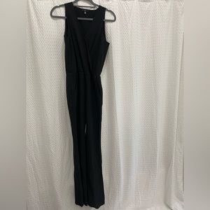 DREW black long jumpsuit